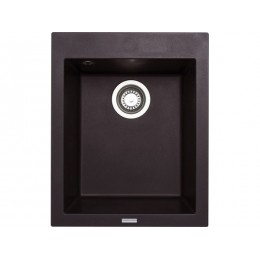 Мойка Longran Cube CUG410.500 - 93 Marone, врезная, гранит, 410х500 мм, 340х480 мм, глубина 200 мм, SKU 12280.