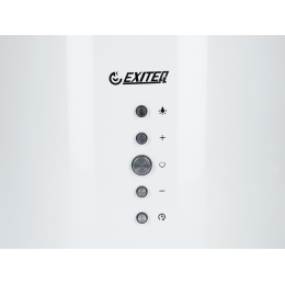 Вытяжка 26082 EXITEQ EX-1296, настенная, 35 см, белая, 1000 м³/ч, 44 дБ