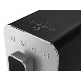 Кофемашина автоматическая SMEG BCC12BLMEU 28484, черный матовый, 19 Бар, встроенная кофемолка