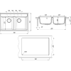 Мойка Dr.Gans АСТРА 780 терра - Качественная и стильная мойка для вашей кухни
