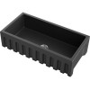 Мойка Omoikiri Mikura 91-BL Natceramic в черном цвете – высококачественная сантехника для вашей кухни