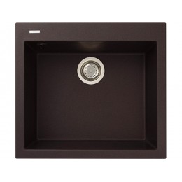 Мойка Longran Cube CUG560.500 12289 - Гранит, 60 см, 560х500 мм, Перелив