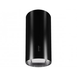 Вытяжка Kuppersberg WL-TUBA B, 38 см, 1500 м3/ч, черная, 4 скорости, турбо режим, SKU 22390
