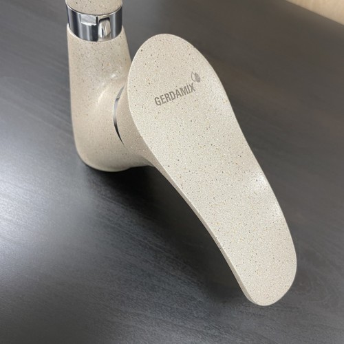 Смеситель КВАРЦ Crema песочный GE 05