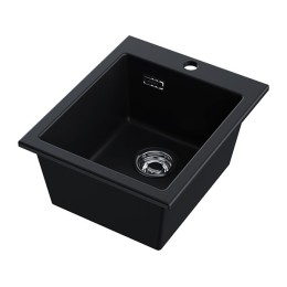 Мойка Omoikiri Omishima 41-BL Matt Natceramic/черный матовый (4997482)