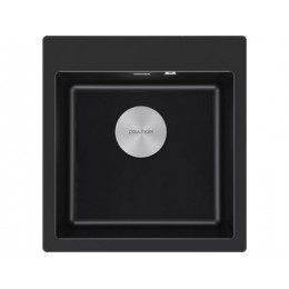 Мойка Paulmark Kante 50 PM105152-BLM, гранит, 510x520 мм, SKU 23792