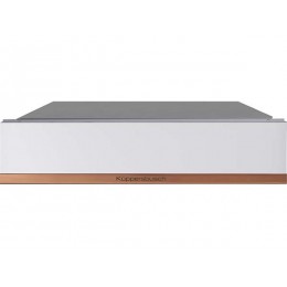 Вакууматор Kuppersbusch CSV 6800.0 W7, 60 см, белое стекло, Copper, 3 м³/ч, 3 степени вакуумирования, телескопические направляющие, SKU 32695.