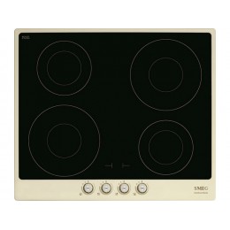 Варочная панель SMEG SI764POM 60 см, индукционная, черная стеклокерамика, 4 зоны, 9 уровней мощности, SKU 28098