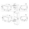 СВЧ-печь SMEG FMI320X2 встраиваемая - идеальное решение для вашей кухни