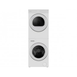 Стирально-сушильная машина MAUNFELD MFWD121010WH06, 10 кг, инверторный мотор, 1200 об/мин, белая, сенсорное управление, 21 программа.