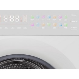 Стирально-сушильная машина MAUNFELD MFWD121010WH06, 10 кг, инверторный мотор, 1200 об/мин, белая, сенсорное управление, 21 программа.