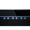 Варочная панель Kuppersbusch KMI 12850.0 SR-E Black Chrome - Индукционная с Вытяжкой