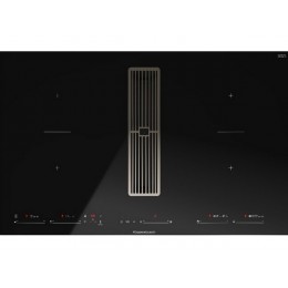 Варочная панель Kuppersbusch KMI 8590.0 SR 32803 индукционная 80 см, черное стекло, 4 конфорки, вытяжка.