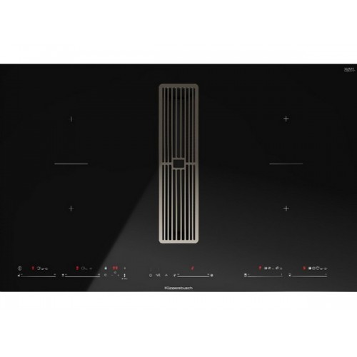 Варочная панель Kuppersbusch KMI 8590.0 SR Black Chrome - Индукционная с Вытяжкой