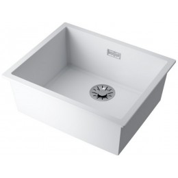 Мойка 34404 Omoikiri Yamakawa 55-U/I-WH Artceramic, 556x456 мм, 6 мм, белый