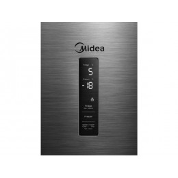 Холодильник MIDEA 30105, 60 см, нержавеющая сталь, A++, 386 л, No Frost