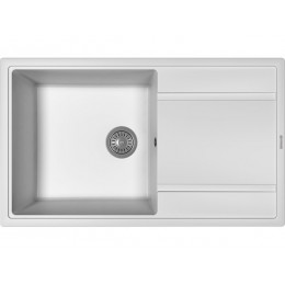 Мойка Florentina Липси 860 (SKU 21305, кварц, 1 чаша, с крылом)
