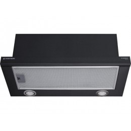 Вытяжка MEFERI SLIDEBOX60BK 29505, 60 см, черная, 850 м³/ч, 2 скорости, LED освещение