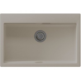 Мойка Florentina Ромия 770 (SKU: 27206) врезная, кварц, 1 чаша, 770х510 мм.