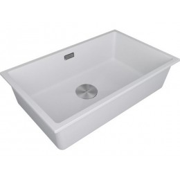 Мойка Paulmark Lumi 74uni LU74-WH, гранит, 740x460 мм, 25709