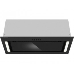 Вытяжка MEFERI INBOX60BK GLASS POWER 60 см, черная, 900 м³/ч, 44 дБ, SKU 29410