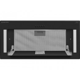 Вытяжка MEFERI INBOX60BK GLASS POWER 60 см, черная, 900 м³/ч, 44 дБ, SKU 29410
