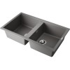 Мойка Omoikiri Kitagawa 86-2-GR Artceramic в цвете Leningrad Grey - Купить по лучшей цене
