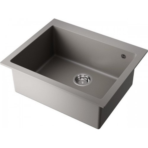 Мойка Omoikiri Bosen 61-GR из Тетогранита в цвете Ленинградский Серый (4993557)