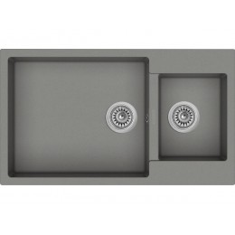 Мойка Longran Enigma ENG860.500 23015 - 2 чаши, гранит, прямоугольная