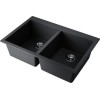 Мойка Omoikiri Bosen 80-2-BL Tetogranit/черный (4993836)