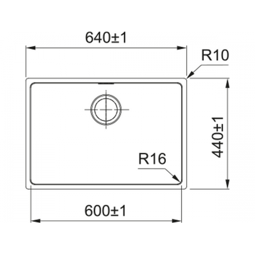 Мойка Franke FEX 210-60 с стоп-вентом (127.0688.783) - Качественное решение для вашей кухни