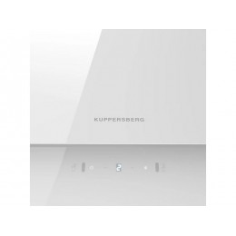 Вытяжка Kuppersberg F 603 W, наклонная 60 см, 850 м³/ч, белая, сенсорное управление, 3 скорости, 53 дБ, SKU 29818