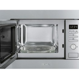 СВЧ-печь SMEG FMI020X 60 см, 20 л, нержавеющая сталь, 800 Вт, 4 функции, SKU 8919
