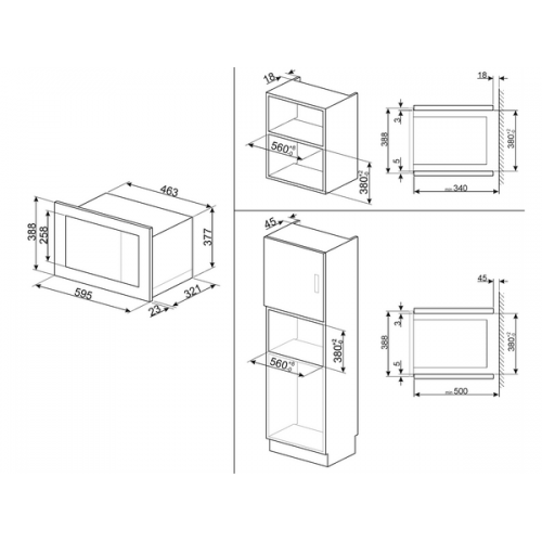 H1: Встраиваемая СВЧ-печь SMEG FMI020X – стиль и функциональность для вашей кухни