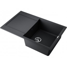 Мойка Omoikiri Sakaime 79-BL 35020 Tetogranит 790x500 мм с крылом, черный