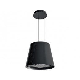 Вытяжка KRONA HOLLY ISOLA 500 black, 50 см, 1050 м³/ч, сенсорное управление, SKU 17520