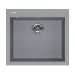 Мойка Kuchenstern OBEN 60 титан, SKU 30822, акрил, 560x500 мм, глубина 200 мм