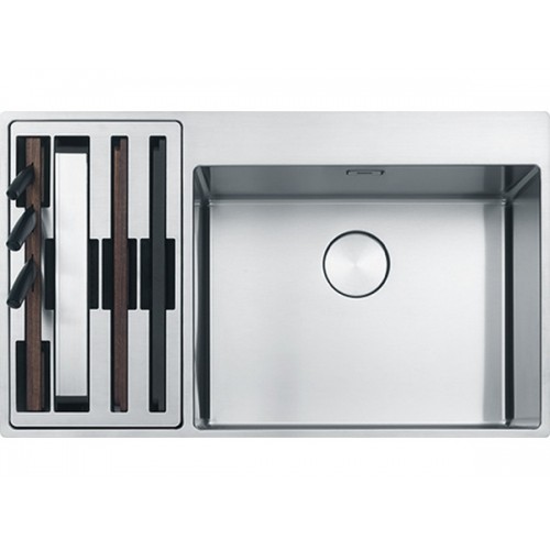 Мойка Franke Box Center BWX 220-54-27 TL с рабочим центром слева (127.0538.260) - Купить в интернет-магазине