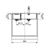 Мойка Franke Box Center BWX 220-54-27 TL с рабочим центром слева (127.0538.260) - Купить в интернет-магазине