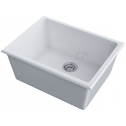 Мойка 34324 Natceramic 610x460 мм универсальная белая