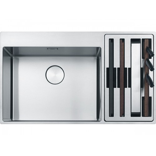 Мойка Franke Box Center BWX 220-54-27 TL с рабочим центром справа (127.0538.259) - Качественные решения для вашей кухни