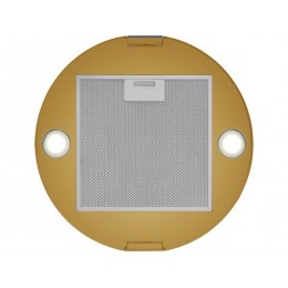 Вытяжка MEFERI TUBE40GOLD ISLA 29425, 40 см, золотая, 1200 м³/ч