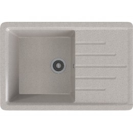 Мойка Gamma Stone GS-7 26026, врезная, мрамор, 1 чаша, 80 см, 750x495 мм