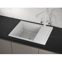 Мойка Granula ES-6202, кварц, 1 чаша, 620x500 мм, SKU 37126
