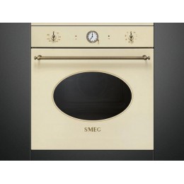 Духовой шкаф SMEG SFP68C1TPO 60 см, кремовый, 70 л, 7 функций, A, 3000 Вт, SKU 33127