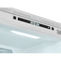 Холодильник MAUNFELD MBF177NFWHGR 54 см, белый, 241 л, NoFrost, инверторный, A+ (SKU 35728)