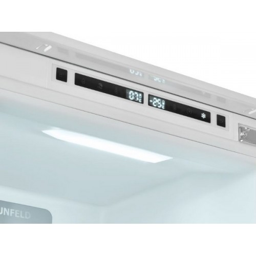 Холодильник MAUNFELD MBF177NFWHGR Inverter — Встраиваемый холодильник с низким уровнем шума и высокой энергоэффективностью