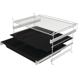 Духовой шкаф Gorenje BOSB6737E09X, 60 см, нержавеющая сталь, 77 л, A, AquaClean, IconLED, SKU 27429