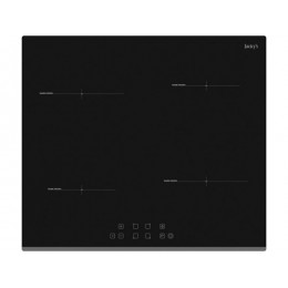 Варочная панель Jacky's JH IB66 индукционная 60 см, черная, 4 конфорки, 7,4 кВт, SKU 12930