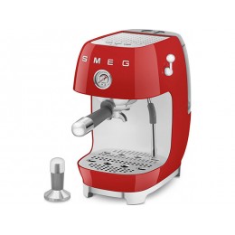 Кофемашина-эспрессо SMEG ECF03RDEU 33231, 15 бар, 1.6 л, капучинатор